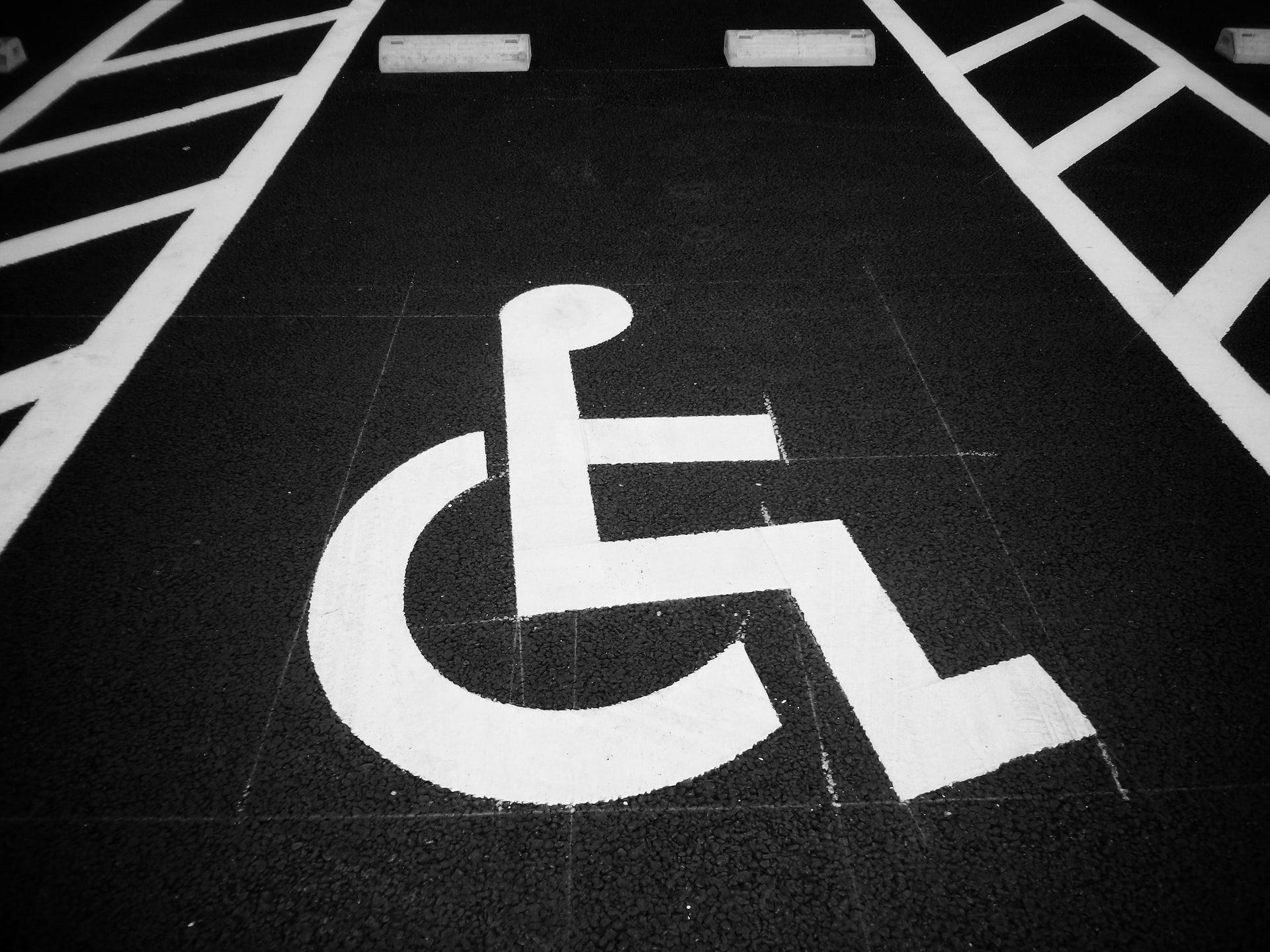 Znak symbol niepełnosprawności