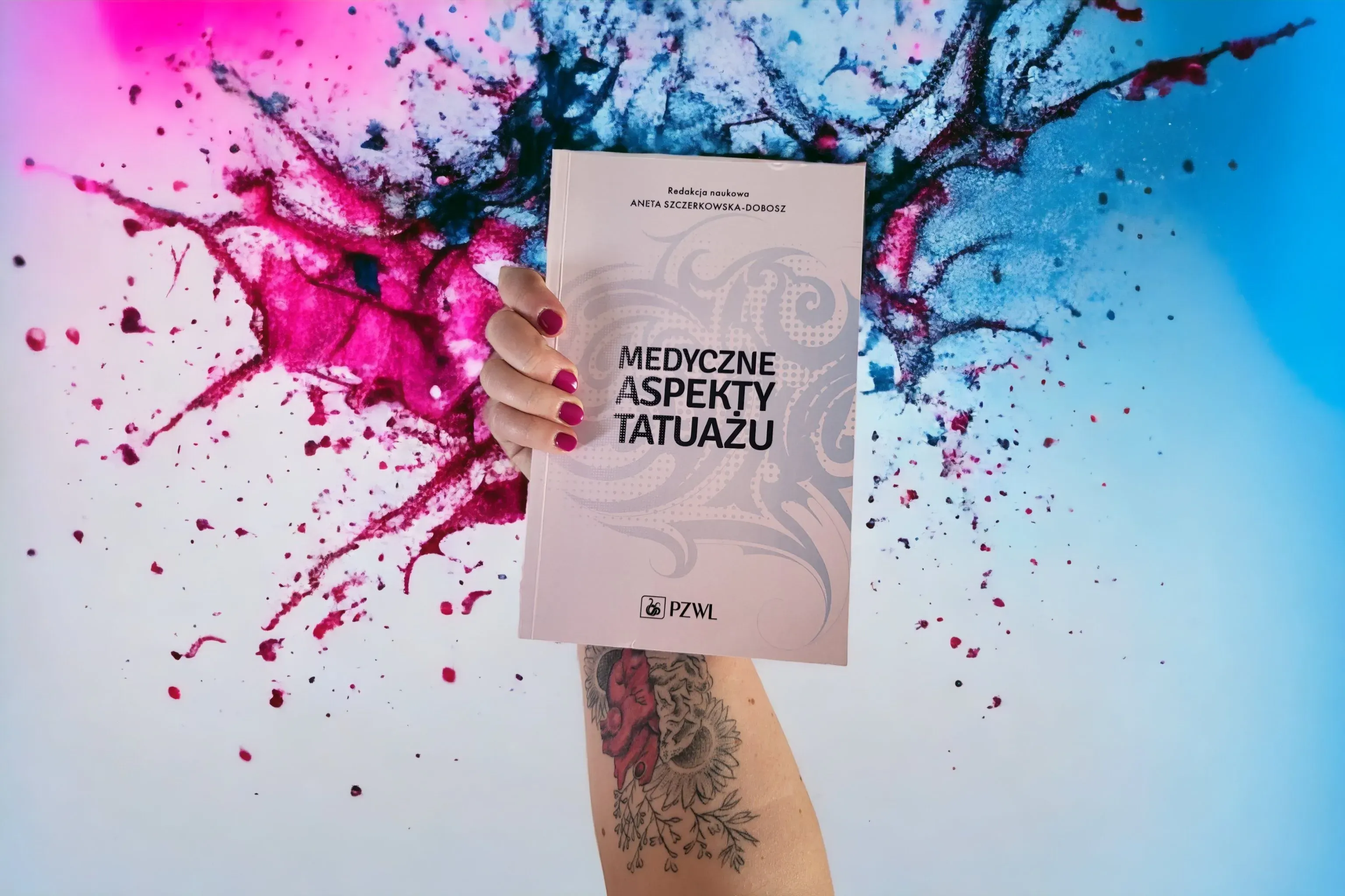 Książka "Medyczne aspekty tatuażu" - okładka