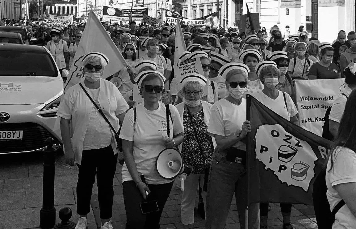 Protest pielęgniarek w Polsce